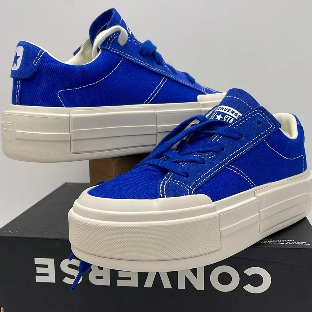 Converse WMNS CTAS CRUISE OX BLUE/WHITE/EGRET A10441C Platforms Sneakers